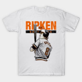 Cal Ripken Jr. Baltimore Batters Box Baltimore T-Shirt